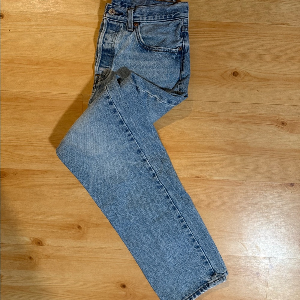 Levi's Light Blue Straight Jeans
